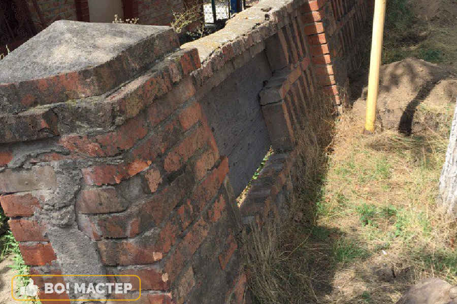 Покосившийся забор